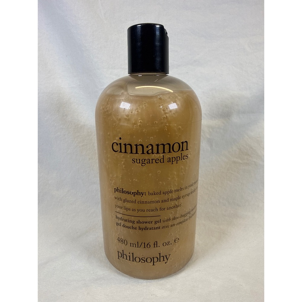Philosophy Cinnamon Sugared Apples Shower Gel 16 oz. NEW